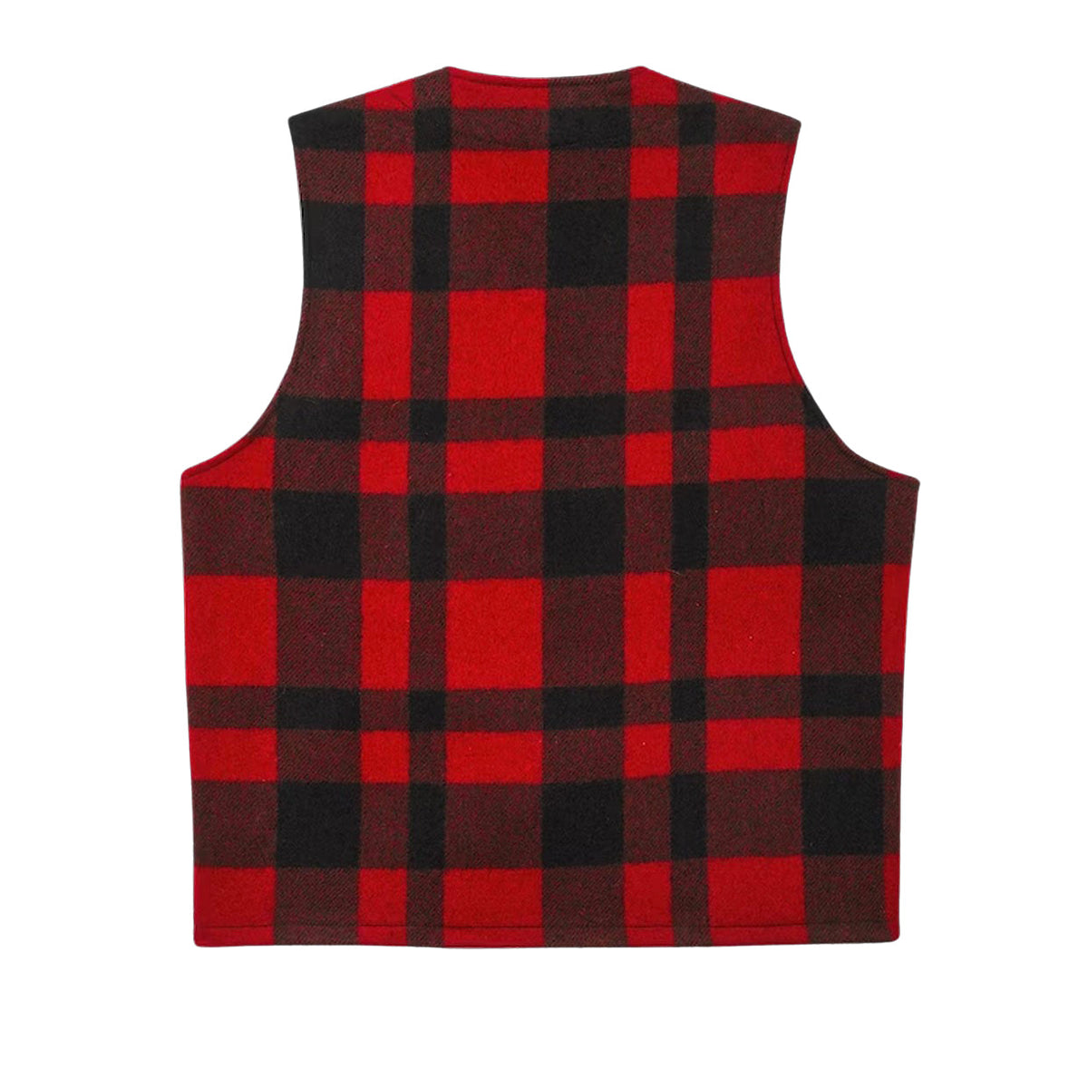 Filson Men&s Mackinaw Wool Vest - Red/Black