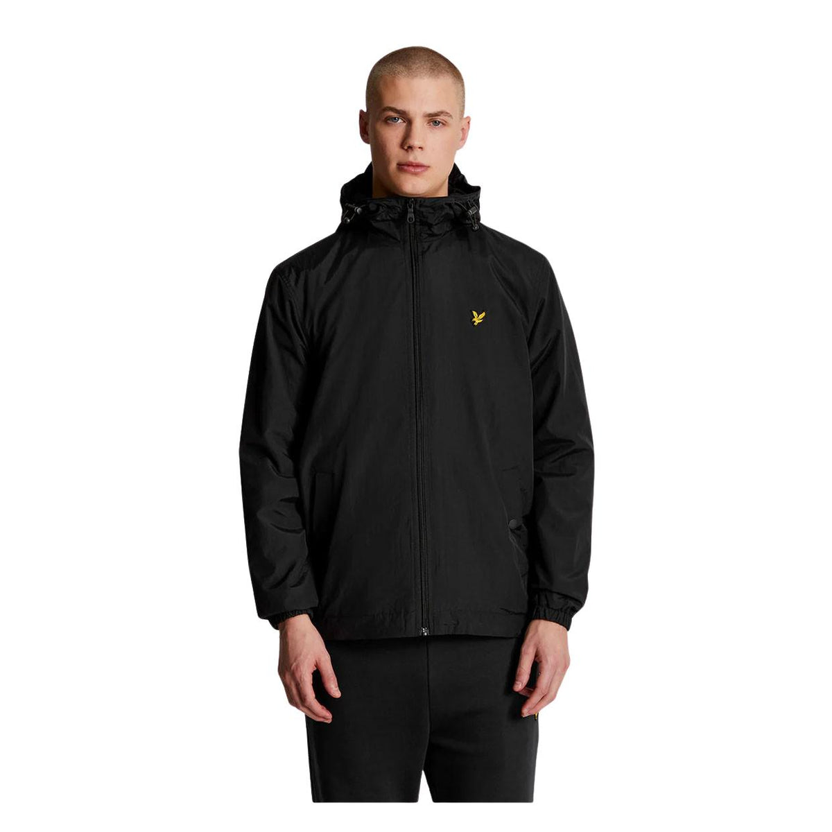 epine é frill zip sweat blouso black é frill zip sweat blouson epine Frill Design Zip Hoodie – axes