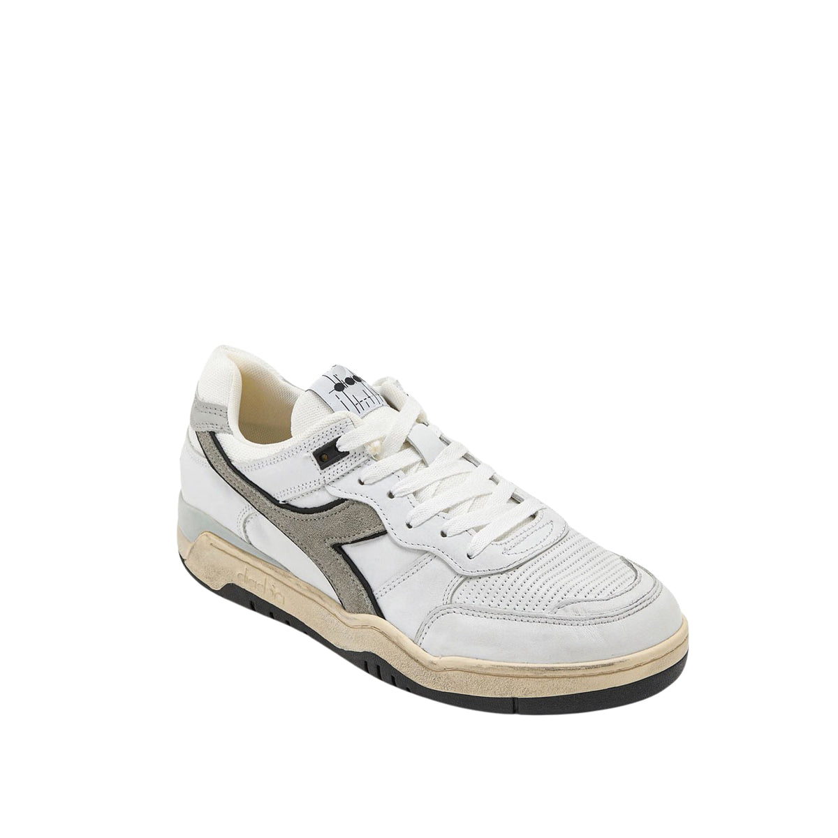 Sneakers Uomo Diadora Heritage B.560 Used Bianco / Alluminio su – Brubaker  Store