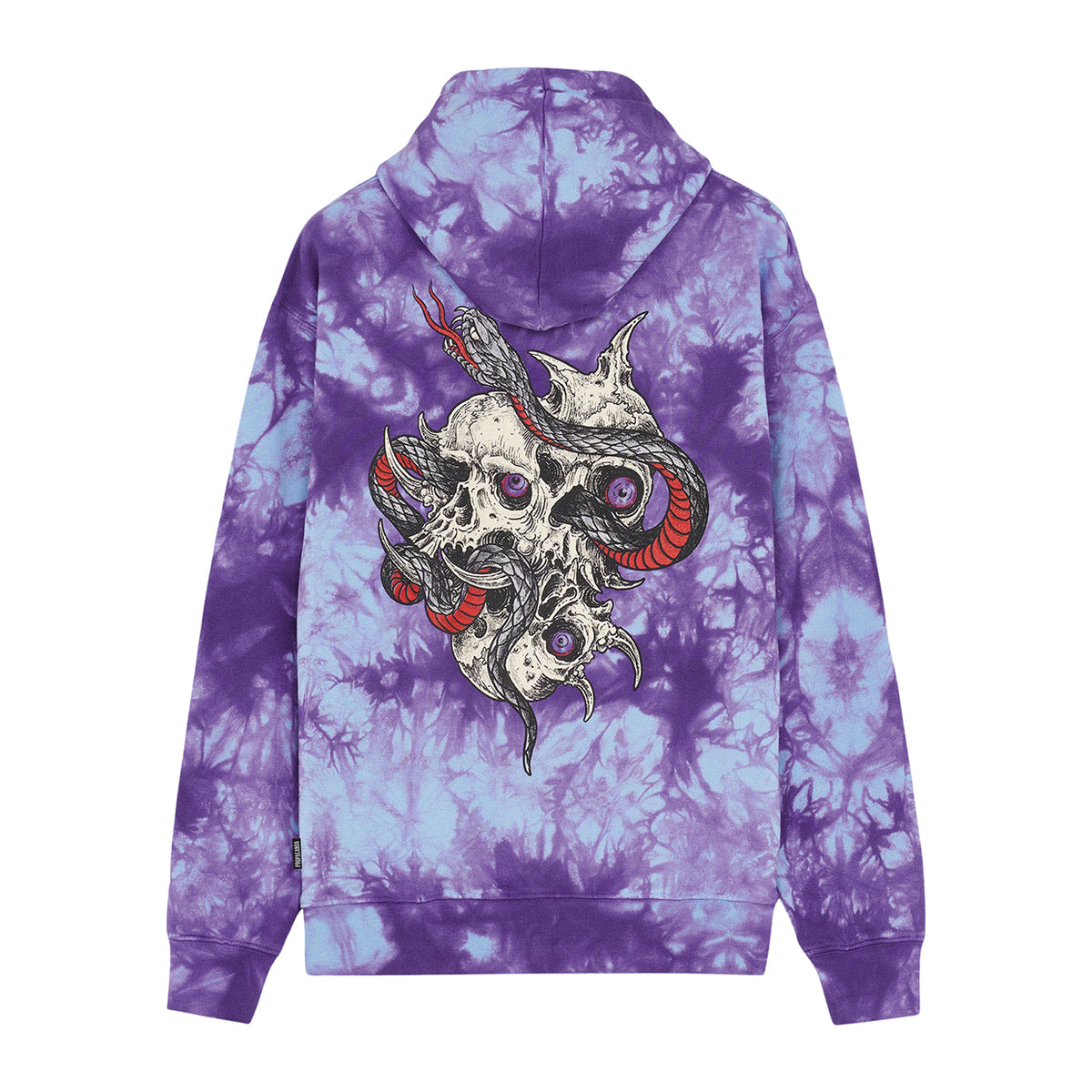 Felpa Propaganda Skateful Tie Dye Viola su Brubaker Store