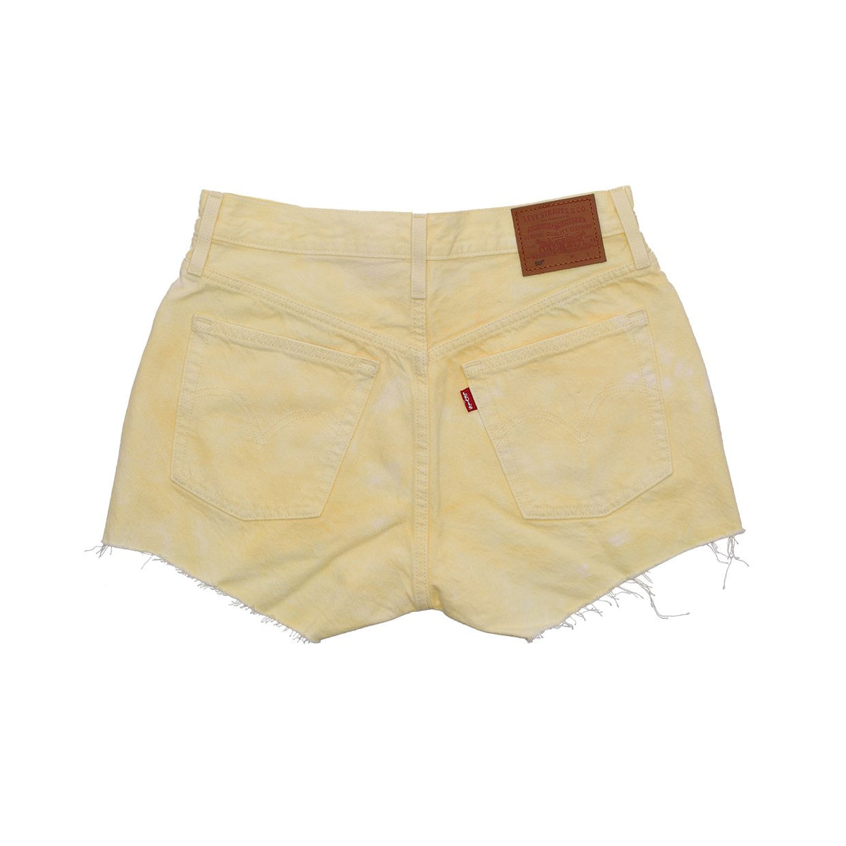 Yellow deals levi shorts