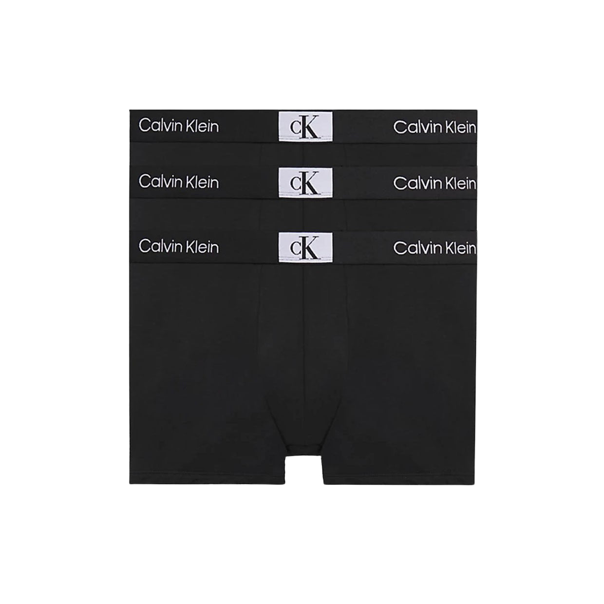 CALVIN KLEIN - Men's 3-pack briefs with logo - Black - 000NB2379A001