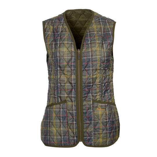 Damenweste Barbour Tartan Betty Mehrfarbig