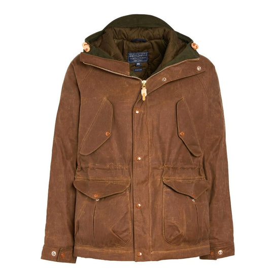 Herrenjacke Manifattura Ceccarelli Fisherman Parka Braun