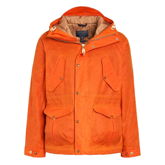 Herrenjacke Manifattura Ceccarelli Fisherman Parka Orange