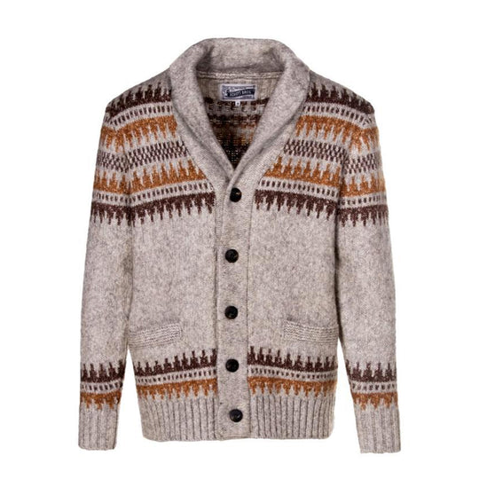 yak blend motiv cardigan