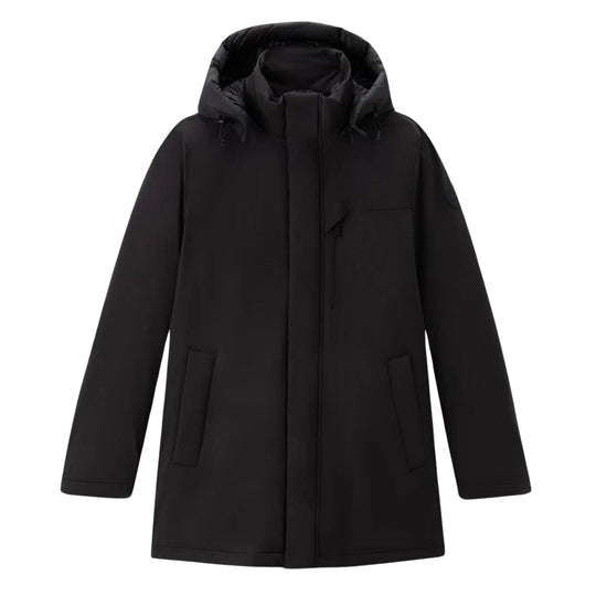 Herrenjacke Woolrich Mountain Stretch Parka Schwarz