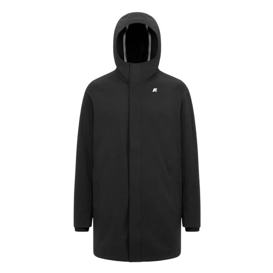 Men's K-Way Marlyn Bonded Jacket Black / Blue