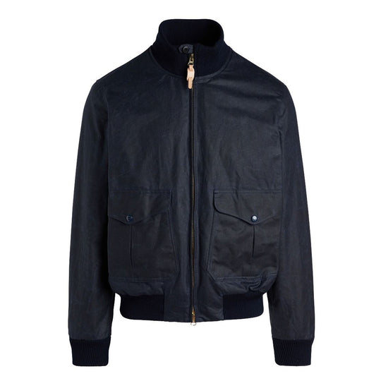 Herrenjacke Manifattura Ceccarelli Neuer Bomber Blau Navy