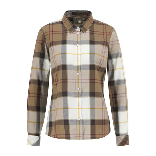 Women's Barbour Bredon Tartan Shirt Brown