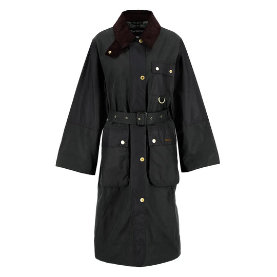 Women's Jacket Barbour Milda Wax Green