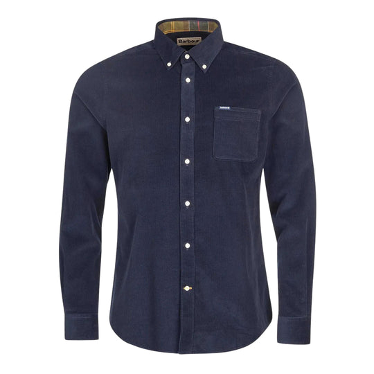 Barbour Herren Hemd Ramsey Sartoriale Blau