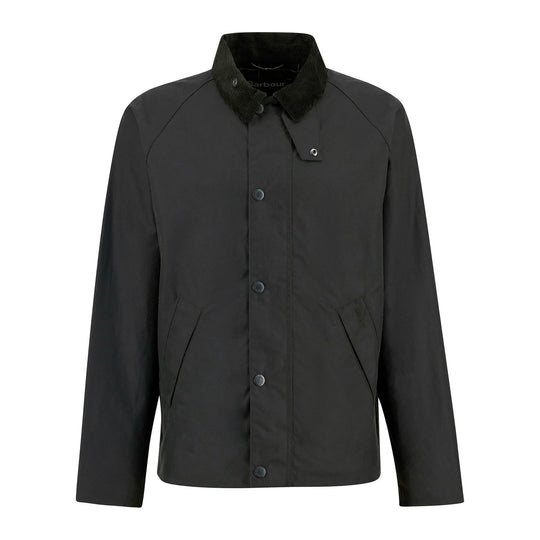 Giubbino Uomo Barbour Tracker Wax Verde