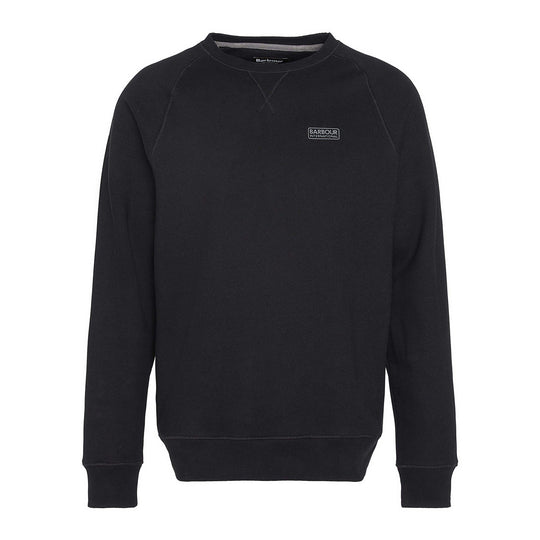 Herren-Pullover Barbour International Essential Crew Overlayers Schwarz