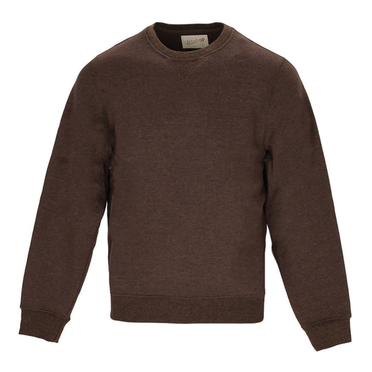 Herren Sweatshirt Bl'ker Rundhals Vermont Braun Melange 