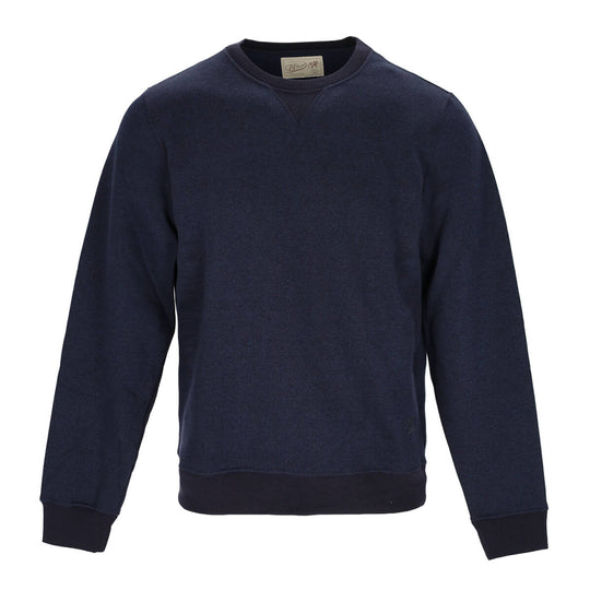 Herren Sweatshirt Bl'ker Rundhals Vermont Blau Melange 