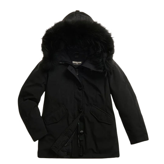 Women's Blauer Irma Black Parka Jacket