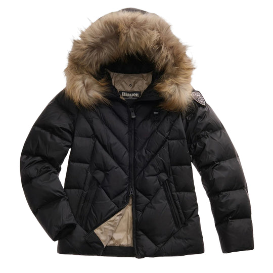 Women's Blauer Alicia Black Down Jacket