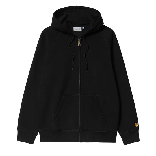 Sweatshirt Herren Carhartt WIP Kapuzenpullover Chase Schwarz