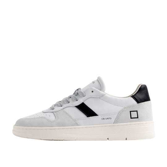 Herrenschuhe D.A.T.E. Court 2.0 Basic Weiß/Schwarz