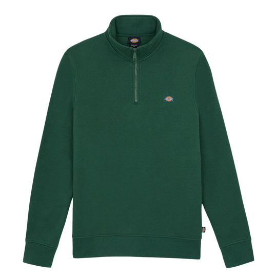 Herrenpullover Dickies Oakport Quarter Zip Grün