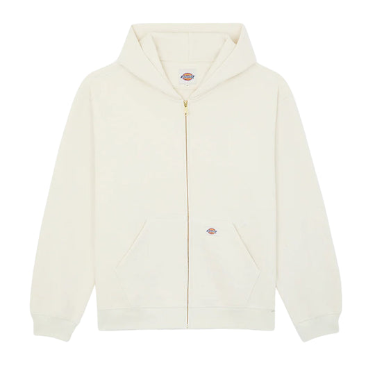 Felpa Uomo Dickies Mineral Fz Hoodie Panna