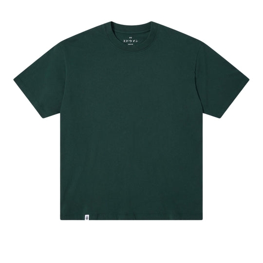 Herren T-Shirt Edwin Basic Oversize Grün