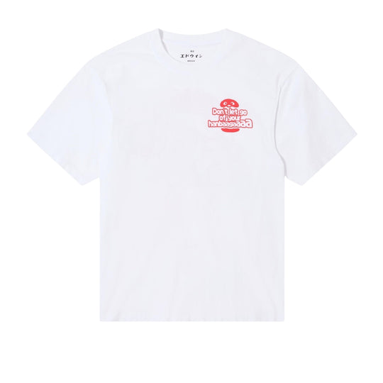 T-Shirt Uomo Edwin Tanuki Bianco