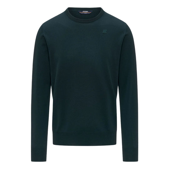 Maglione Uomo K-Way Sebastien Merino Verde (614)