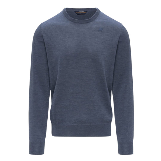 Maglione Uomo K-Way Sebastien Merino Blu Avio