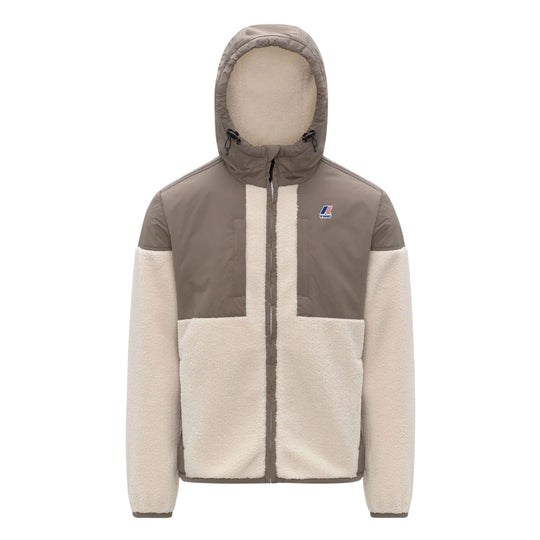 Felpa Uomo K-Way Samson 4.0 Orsetto Panna / Beige