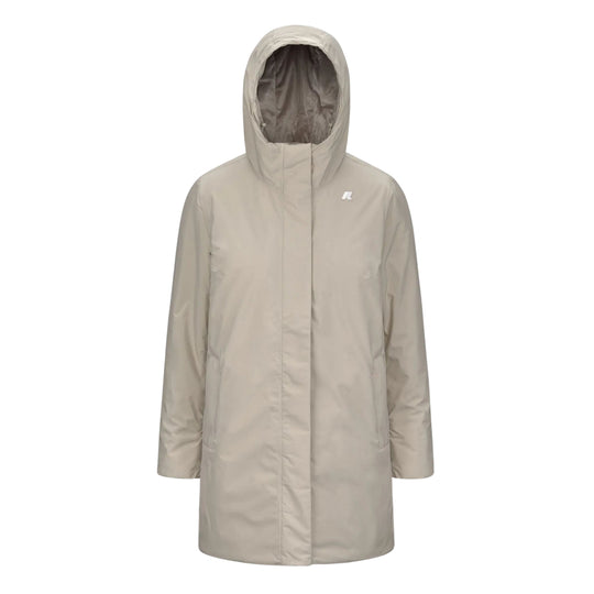 Women's K-Way Sohie Soft Touch Marmotta Beige Jacket