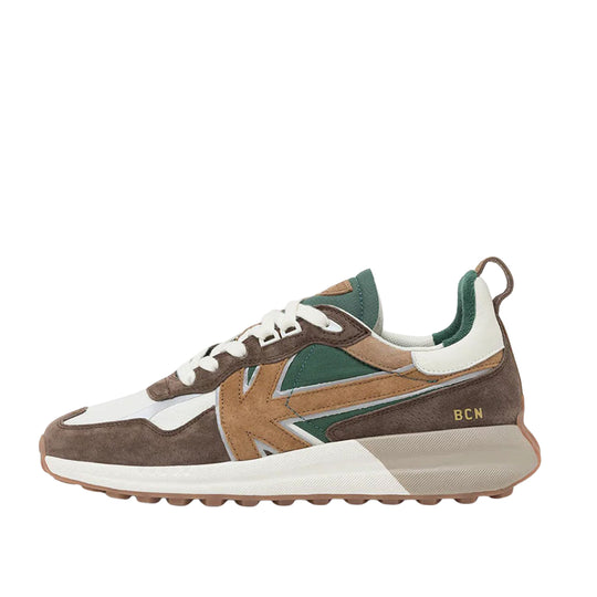 Men's Kaotiko Vancouver Earth Sneakers Green/Brown/Green
