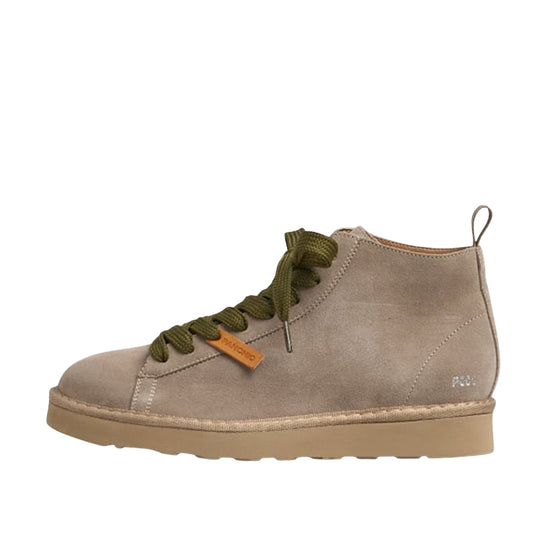 Men's Panchic P001 Derby Shoes Walnut/Green