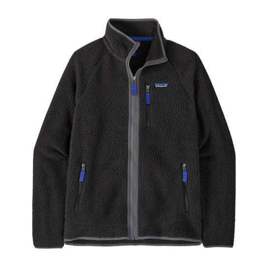 Fleece Herren Patagonia Retro Fleece Schwarz / Grau
