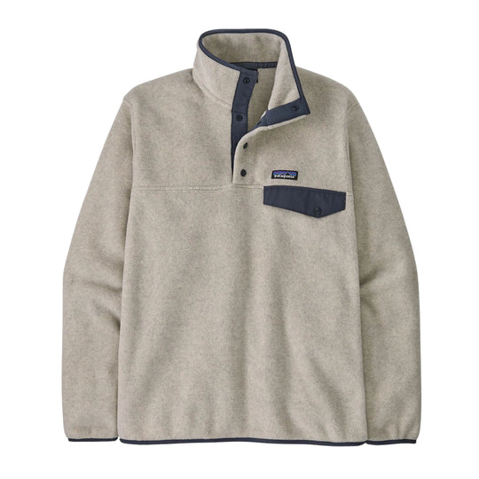 Herren-Fleece Patagonia Synchilla Snap-T Fleece Beige