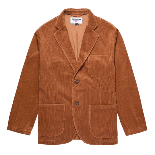 SEBAGO Giacca Blazer Uomo Neddick Corduroy - Tabacco
