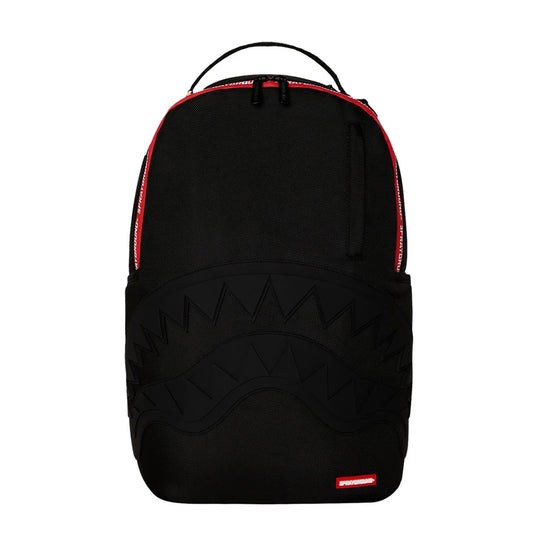 SPRAYGROUND Zaino SHARK DLXSV - Nero/Rosso