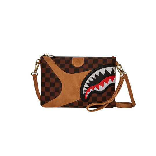 Sprayground Hennyville Pouch Brown Multicolor