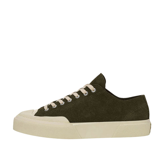 Damen Sneaker Superga 2432 Works Wildleder Grün