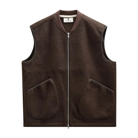 ANERKJENDT Herenbodywarmer AKROBIN - Bruin