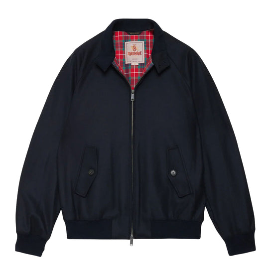 Men's Baracuta G9 Melton Blue Jacket