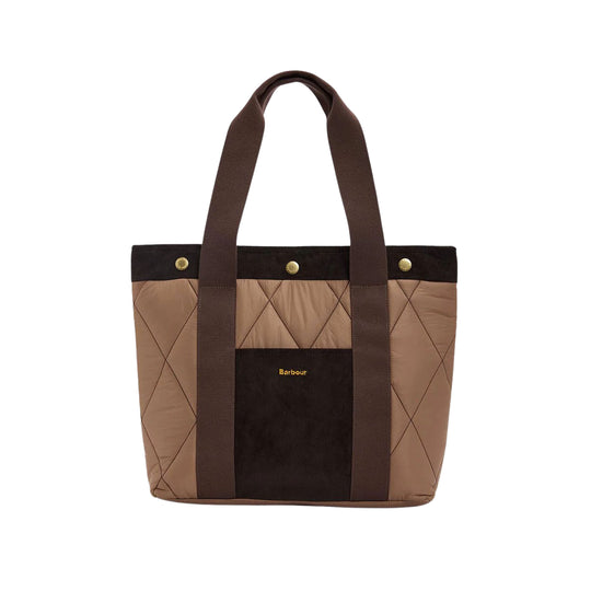 BARBOUR Borsa Tote Barbour Healy Trapuntata - Champagne