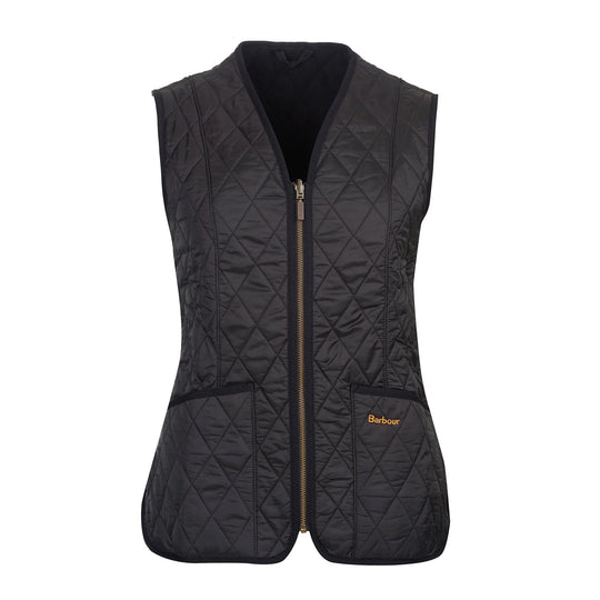 BARBOUR Gilet Donna FLEECE BETTY LINER - Nero