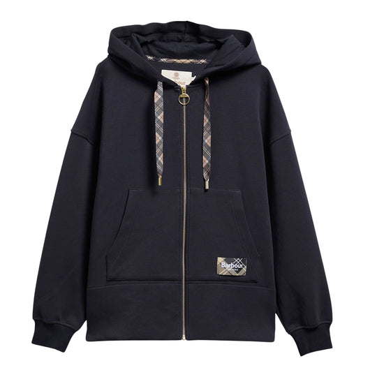BARBOUR Felpa Donna con cappuccio DELILAH - Blu