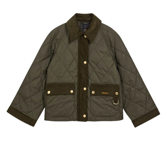BARBOUR Giubbino Donna Trapuntato KILNWICK - Verde