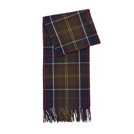 BARBOUR Sciarpa Mantella Donna STANWAY Classic Tartan - Blu/Verde