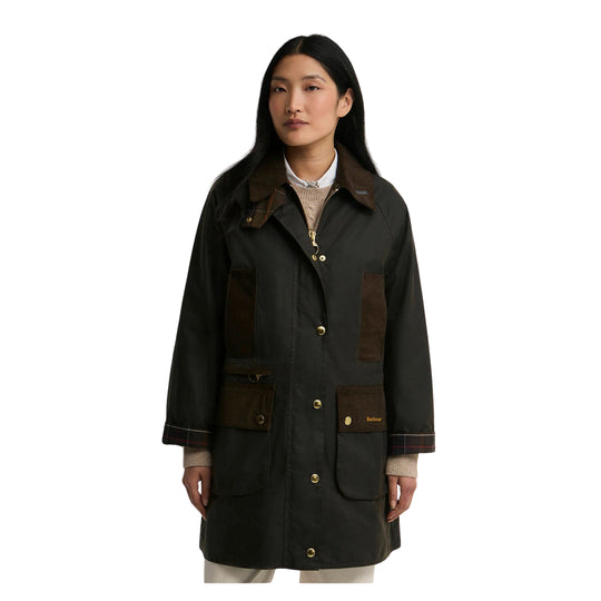 BARBOUR Giubbino cerato MODERN BEAUFORT ICONS - Marrone
