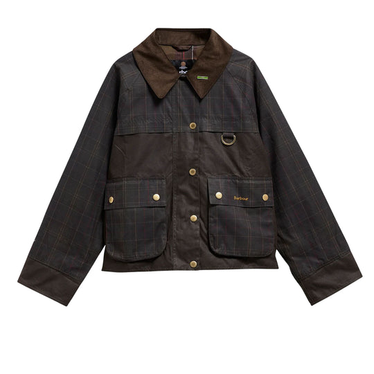 BARBOUR Giubbino Donna Cerato Tartan SPEY REIMAGINED ICONS - Verde