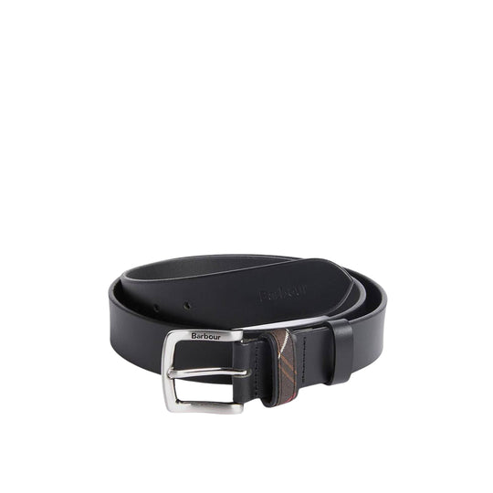 BARBOUR Cintura in pelle Uomo Esk - Nero